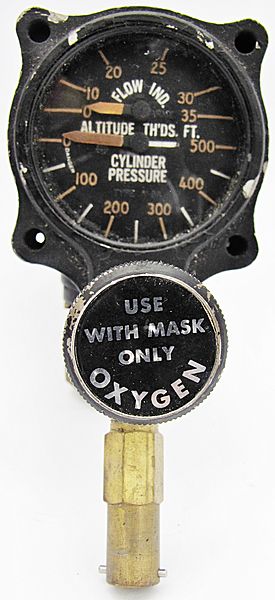 Oxygen Regulator Type A-9A - Click for the bigger picture