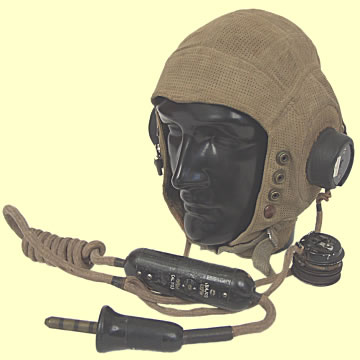 RAF E type Helmet - Click for the bigger picture