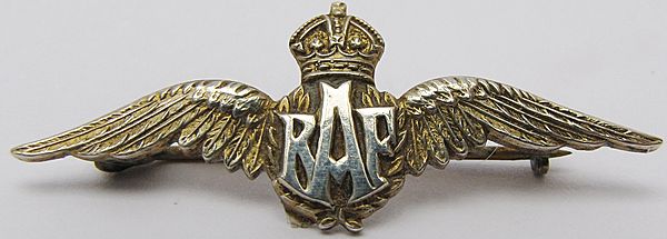 RAF Sweetheart Badge - Click for the bigger picture