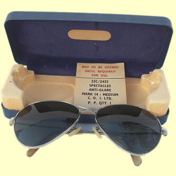 RAF Spectacles Anti Glare Mk 14 - Click for the bigger picture