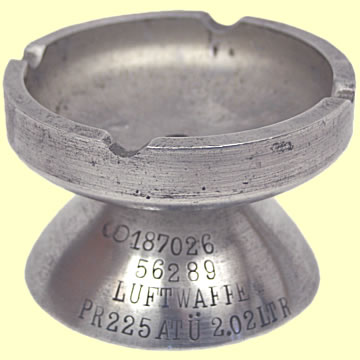 Luftwaffe Trench Art Ashtray - Click for the bigger picture