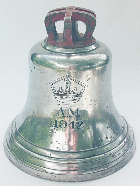 RAF 'Scramble Bell' dated 1942 - Click for the bigger picture