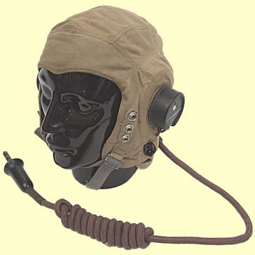 RAF Second Pattern D type Flying Helmet - Click for the bigger picture