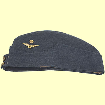 RAF Officer's WWII Forage Cap - Click for the bigger picture
