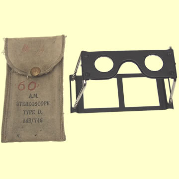 Air Ministry Type D Stereoscope - Click for the bigger picture