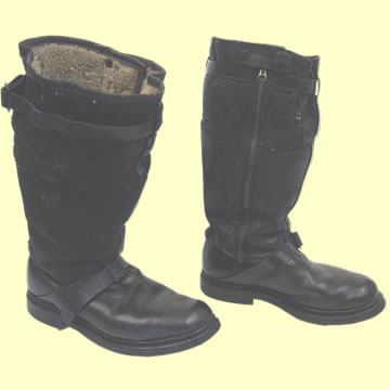 Luftwaffe Single Zip Flying Boots - Click for the bigger picture