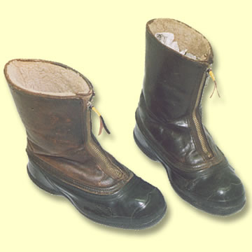 RCAF WWII Flying Overboots - Click for the bigger picture