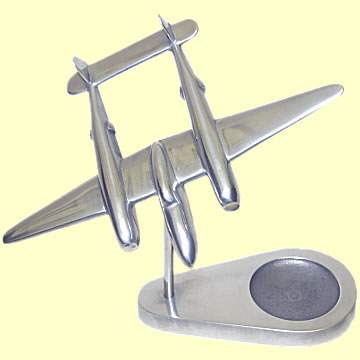 Model of a P-38 Lightning - Click for the bigger picture