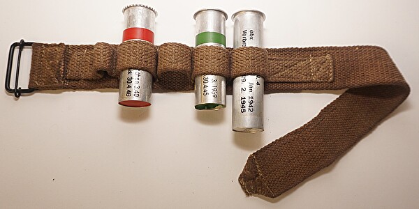 Luftwaffe Leuchtpistol Flare Cartridge Bandolier - Click for the bigger picture
