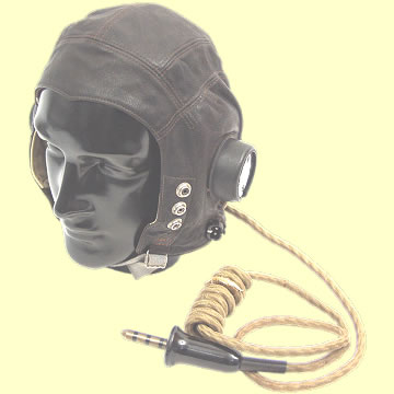 RAF C Type Flying Helmet - Click for the bigger picture