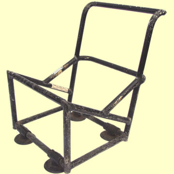 Luftwaffe Aircraft Seat Frame - Click for the bigger picture