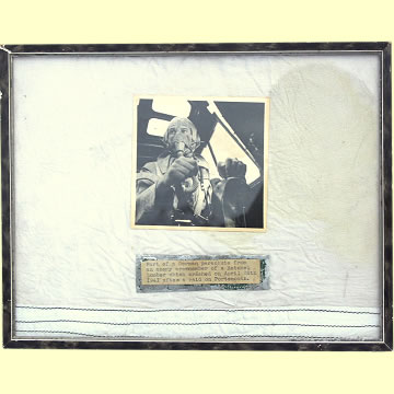 Luftwaffe Parachute Remnant - Click for the bigger picture