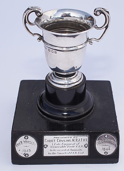 RAFVR Venerable Bede Church Lads Brigade Presentation Trophy - Click for the bigger picture