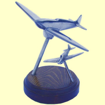 Model Spitfire and Hurricane - Click for the bigger picture