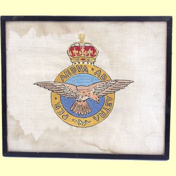 Embroidered RAF Crest - Click for the bigger picture