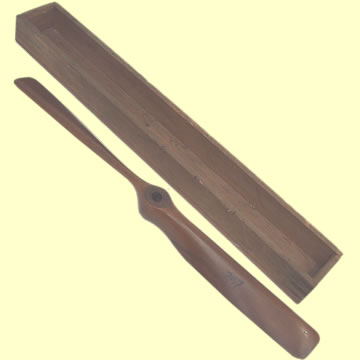 Aircraft Generator Propeller - Click for the bigger picture