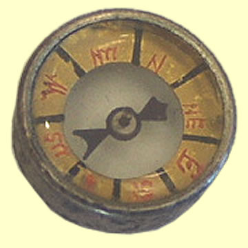 Double Sided Escape Compass - Click for the bigger picture