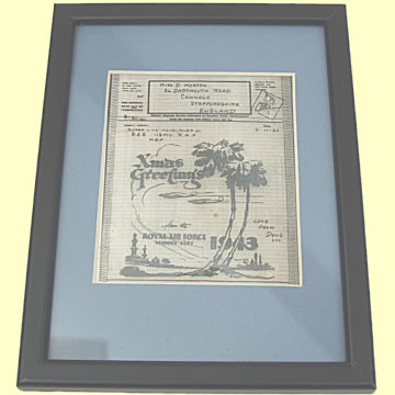 RAF Aerogram - Click for the bigger picture