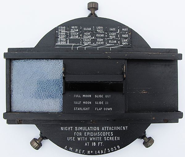 Air Ministry Night Simulation Epidiascope Attachment - Click for the bigger picture