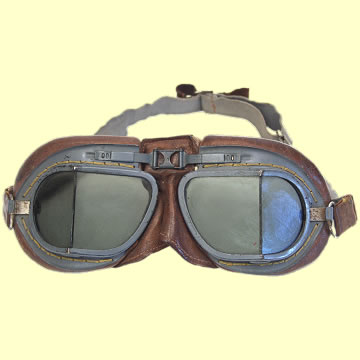 RAF Mk VIII Flying Goggles - Click for the bigger picture