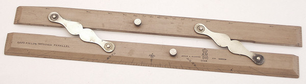 RAF Air Ministry Marked Navigator's Parallel Rule - Click for the bigger picture