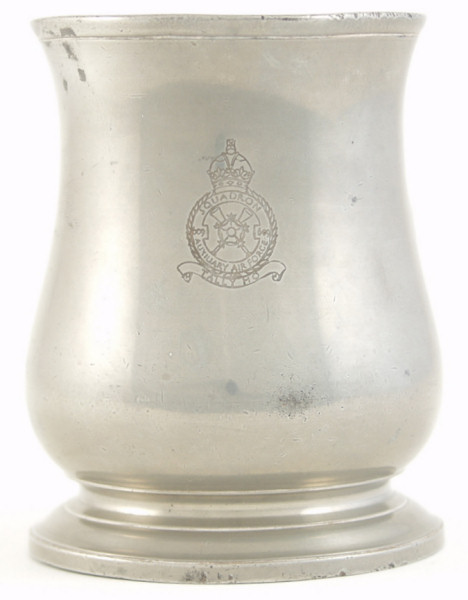 Royal Auxiliary Air Force 609 Squadron Pewter Tankard - Click for the bigger picture