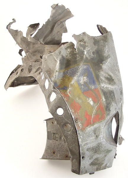 Messerschmitt ME-110 Engine Cowling Relic - Click for the bigger picture