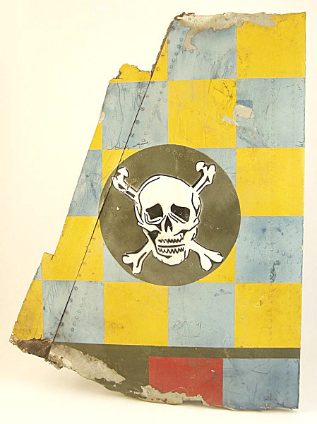 English Electric Canberra PR7 Tail Fin Relic - Click for the bigger picture