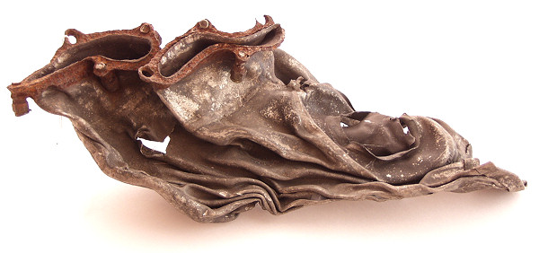 Hurricane Engine Exhaust Crash Relic - Click for the bigger picture