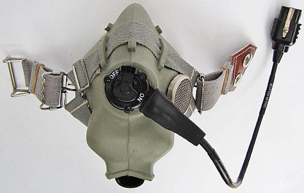 RAF Type H Oxygen Mask - Click for the bigger picture