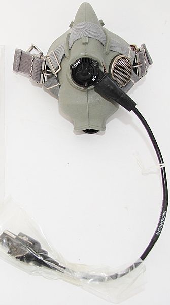 RAF Type H Oxygen Mask - Click for the bigger picture