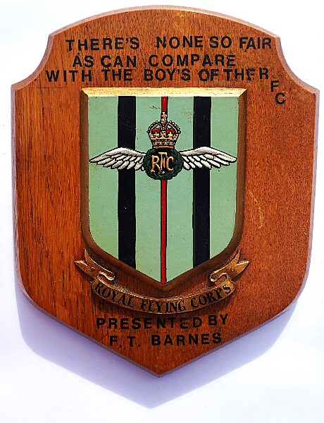 Royal Flying Corps Presentation Wall Plaque - Click for the bigger picture
