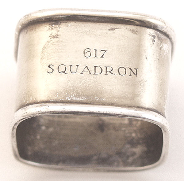 617 Dambusters Squadron Napkin Ring - Click for the bigger picture
