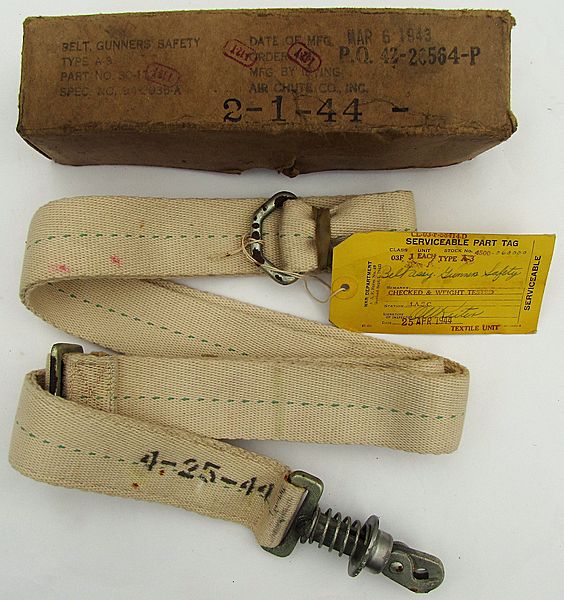 USAAF Gunners Belt type A-3 - Click for the bigger picture