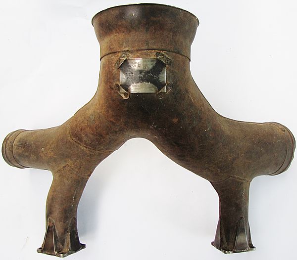 Boeing B-17F Exhaust Manifold - Click for the bigger picture