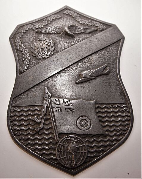 RCAF Alloy Plaque - Click for the bigger picture