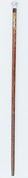 Royal Flying Corps Trench Art Walking Stick - Click for the bigger picture