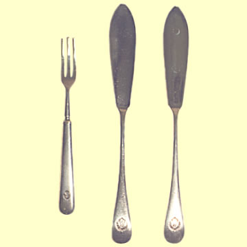 Fish Knives and Cake Fork - Click for the bigger picture