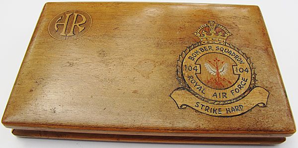 104 Bomber Squadron Cigarette Case - Click for the bigger picture