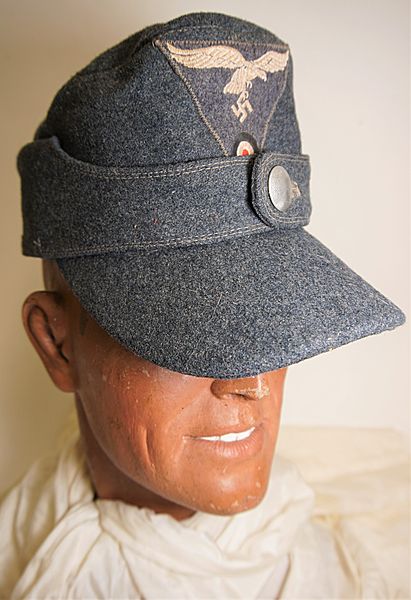 Luftwaffe M-43 Einheitsfliegermütze Other Ranks Flight Cap - Click for the bigger picture