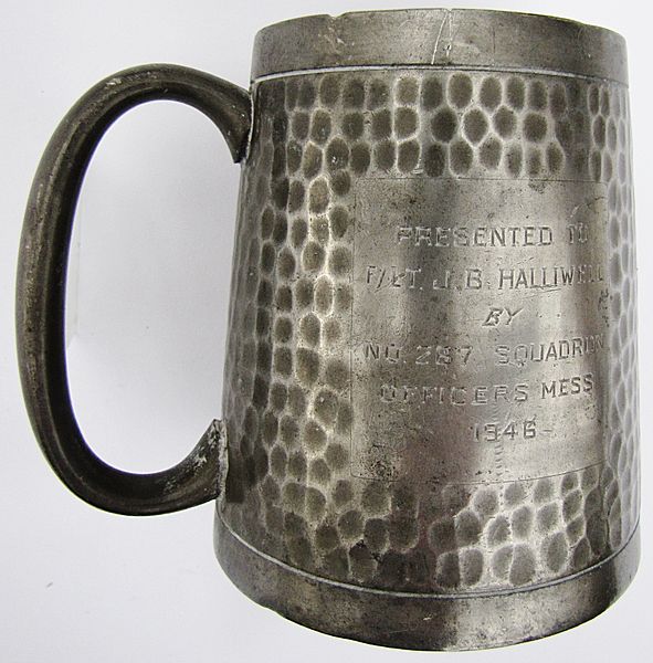 267 Squadron Presentation Tankard - Click for the bigger picture