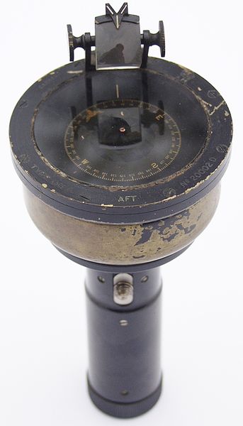 RAF Hand Bearing Compass Type 06A - Click for the bigger picture