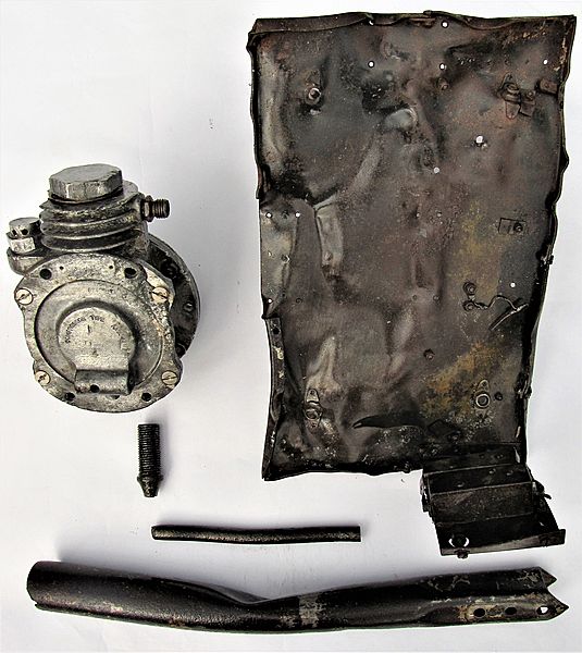 Hawker Hurricane Crash Relics - Click for the bigger picture