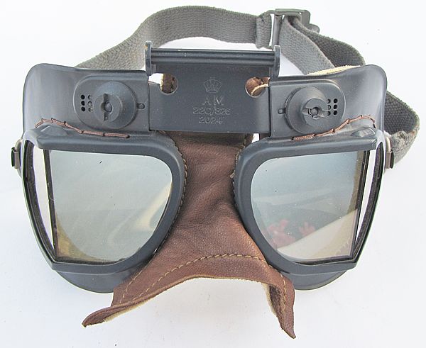 RAF Mk VII Flying Goggles 2nd pattern - Click for the bigger picture