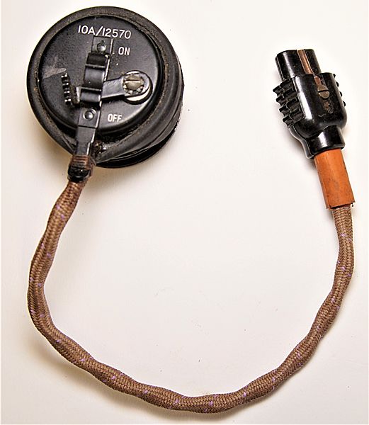 RAF Type 48 Magnetic Microphone - Click for the bigger picture