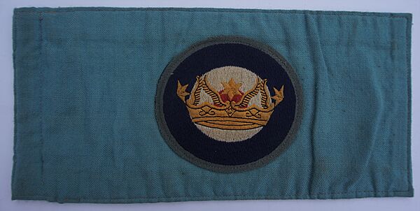 Air Officers Commanding Staff Car Pennant - Click for the bigger picture