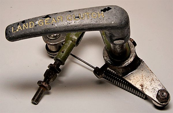 P-39 Airocobra Landing Gear Clutch Lever - Click for the bigger picture