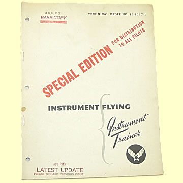 Instrument Flying Training Manual - Click for the bigger picture