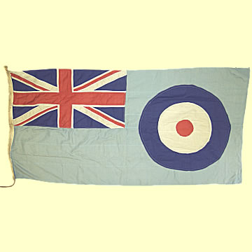 RAF 'Blue Duster' Ensign - Click for the bigger picture