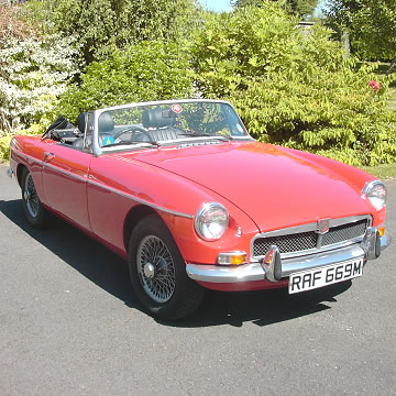 MGB Sports Car with RAF connection! - Click for the bigger picture